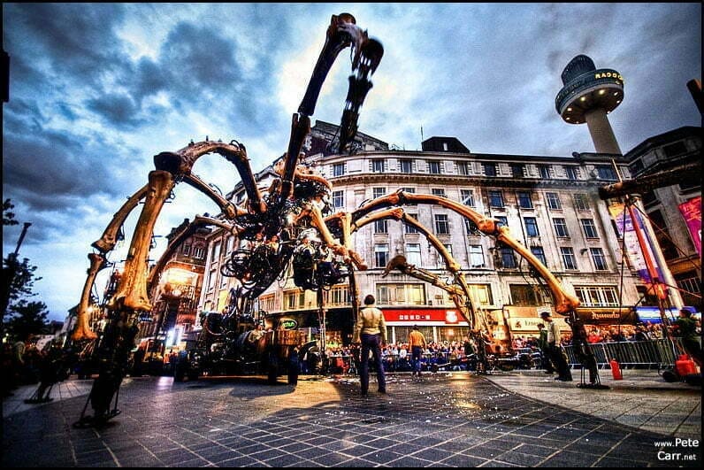 La Machine – La Princesse in Liverpool City Center