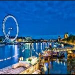 London Eye and Parliament - II
