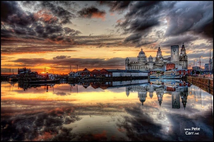 Albert Docks Sunset