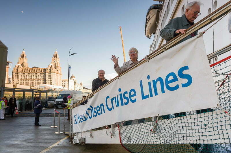 Fred Olsen Cruise Liner Boudicca in Liverpool