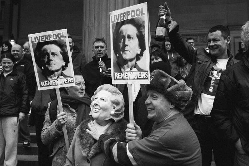 Thatcher party in Liverpool.