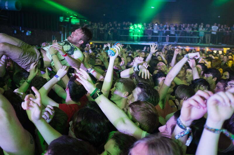 Enter Shikari in the O2 Academy Liverpool at Liverpool Sound City 2013