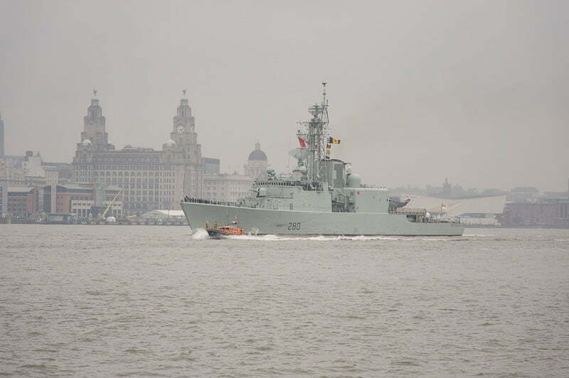 Battle of the Atlantic 70th Anniversary fleet leaves Liverpool