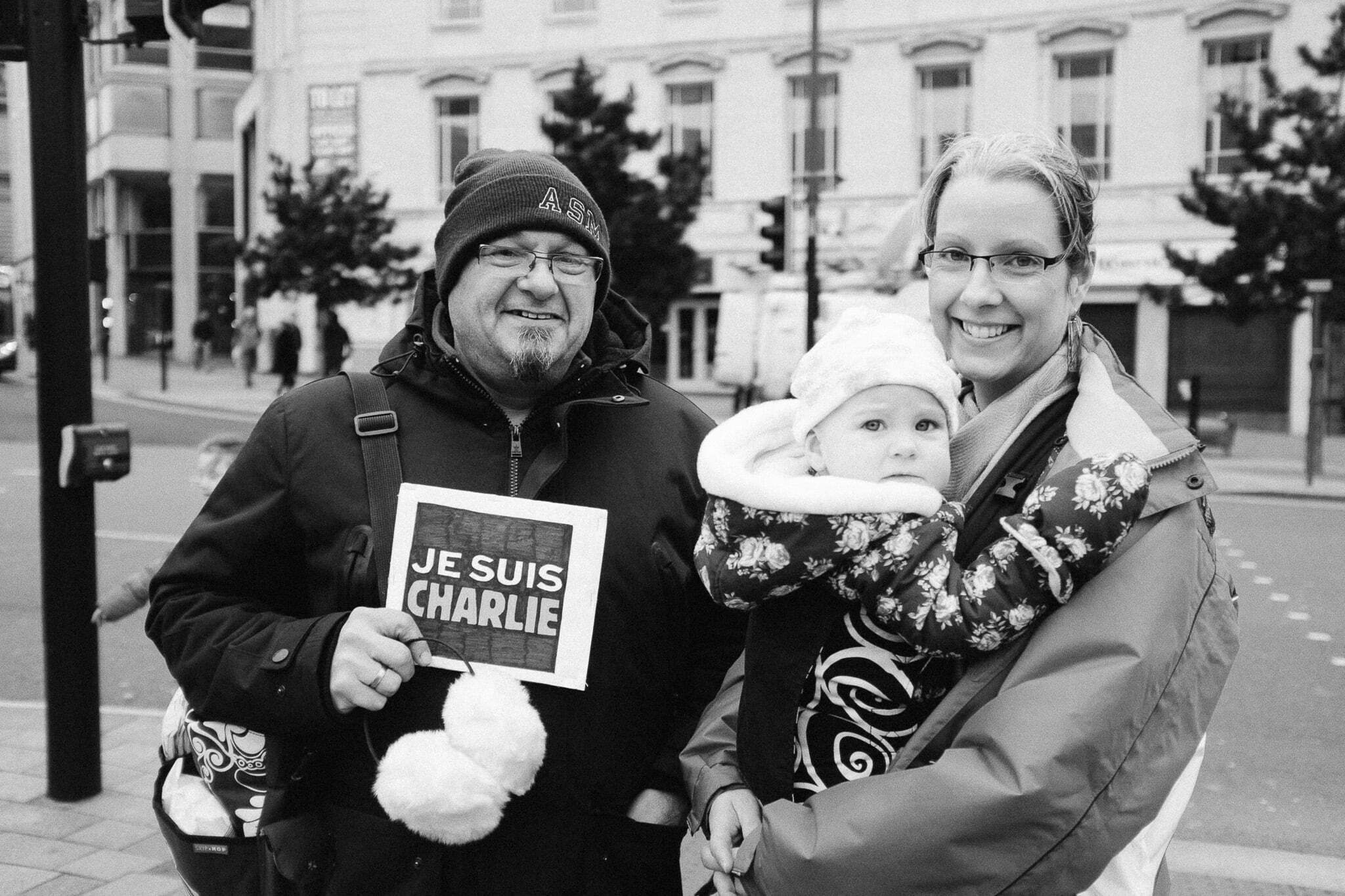 Je suis Charlie rally in Liverpool