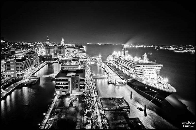 Queen Mary 2 in Liverpool