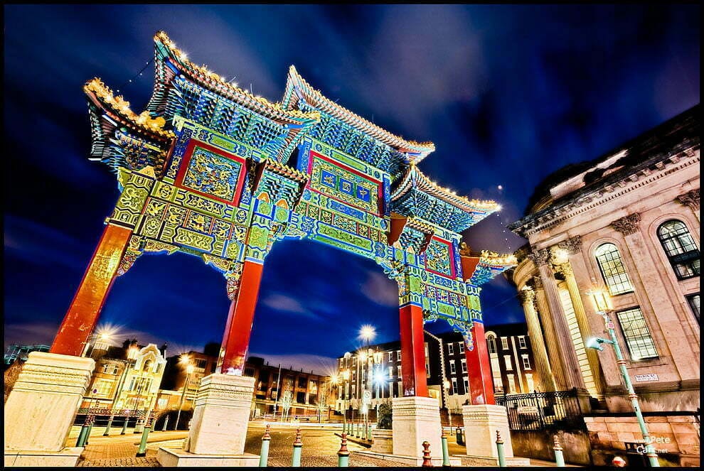 Chinese Archway in Liverpool