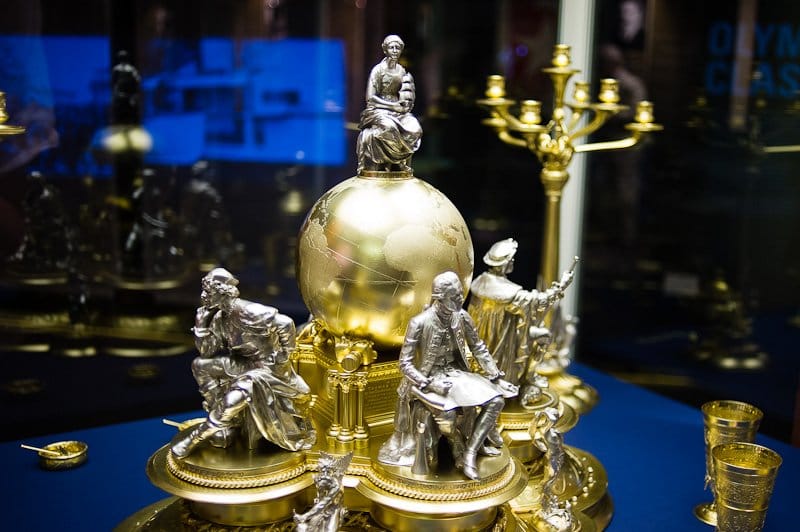 Thomas Henry Ismay's silver centrepiece Thomas Henry Ismay's silver centrepiece